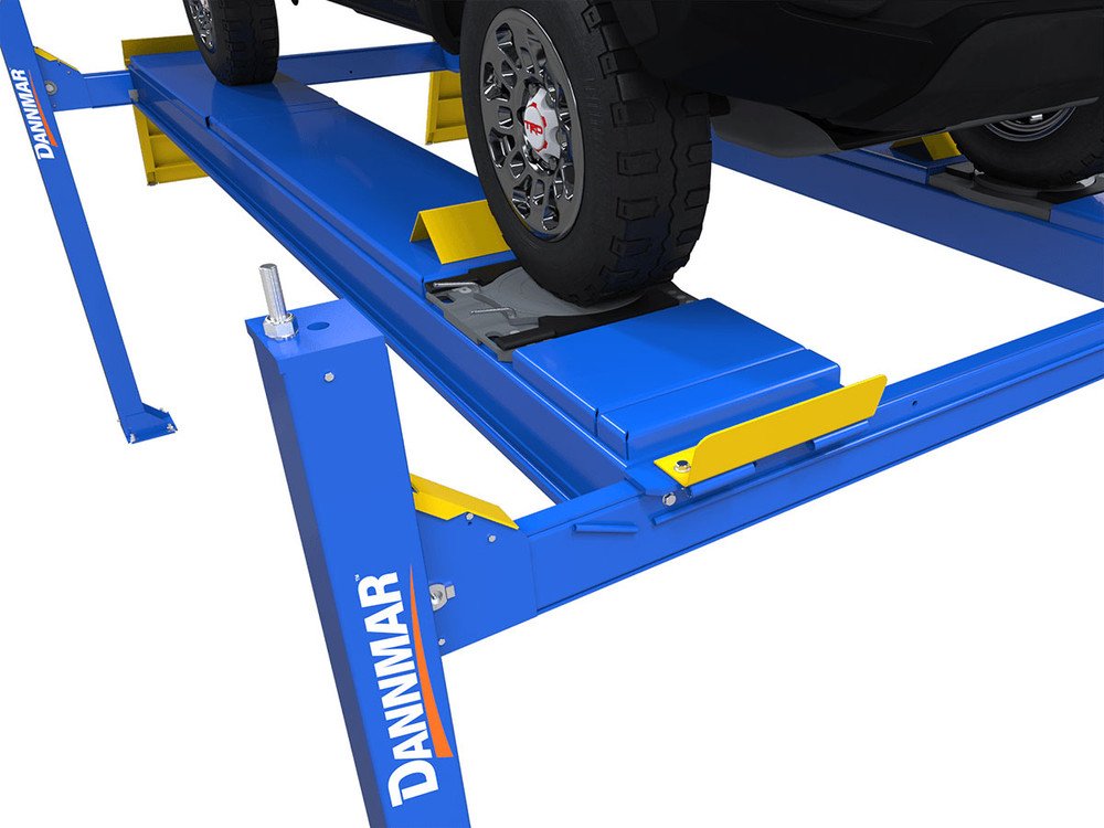 Dannmar D4-12A 12,000-lbs. Capacity Alignment Four-Post Lift / Includes Slip Plates and Turnplates - Image 2
