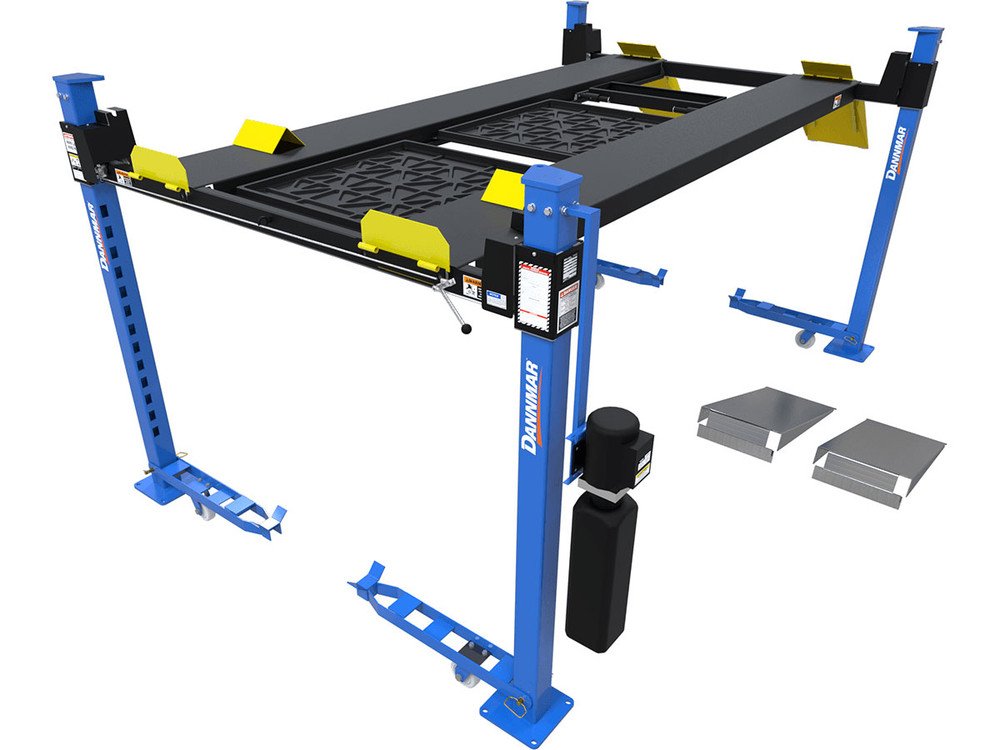 Dannmar D4-9 Package 9,000-lbs. Capacity ALI Certified Four-Post Lift Package - Image 5