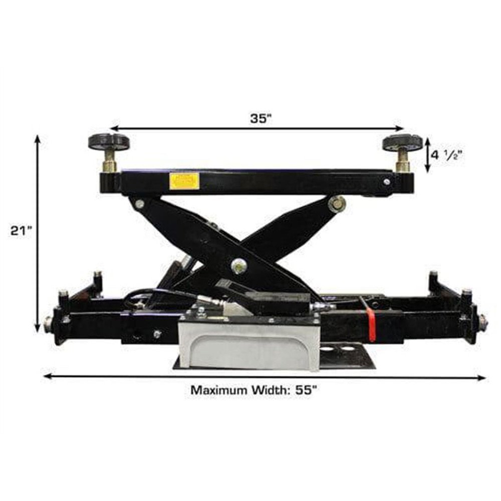 Atlas PX16A Scissor Alignment Lift and RJ8 Rolling Jacks Combo - Image 4