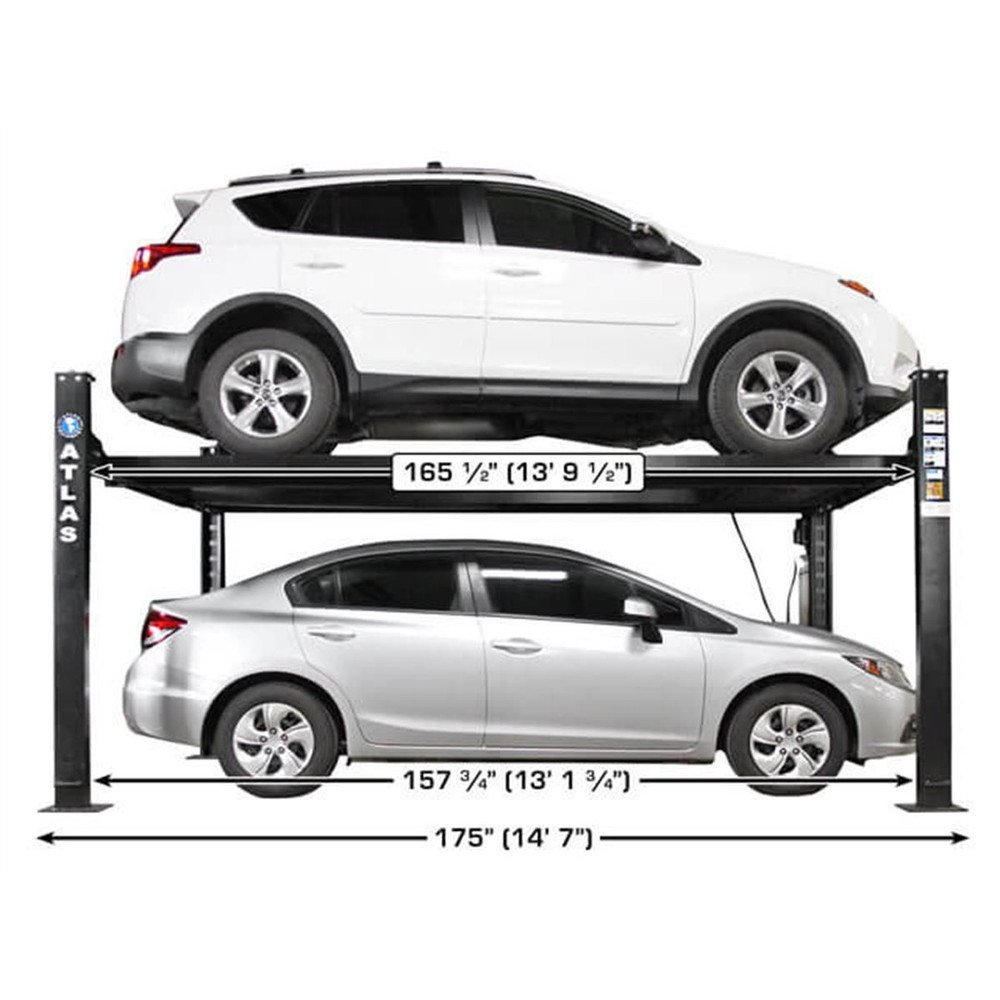 Atlas Apex 8 ALI Certified Hobbyist 8,000 lb. Capacity 4-Post Lift - Image 8