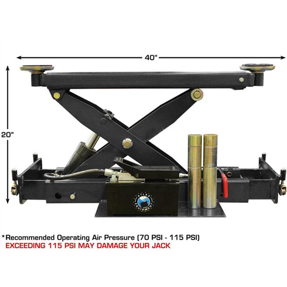 Atlas 8,000 LB ROLLING BRIDGE JACK - Image 3