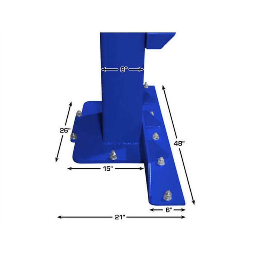 Atlas Platinum PVL15 ALI Certified Commercial Overhead 15,000 lb. Capacity 2-Post Lift - Image 4