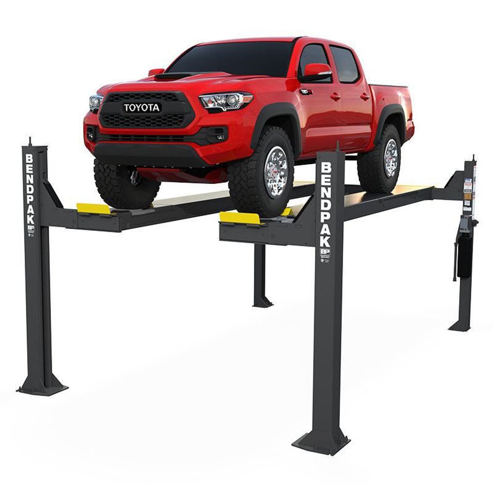 BendPak HDSO14AX 14,000 Lb. Capacity / ALI Certified Alignment / Extended / Open Front / Includes Turnplates and Slip Plates