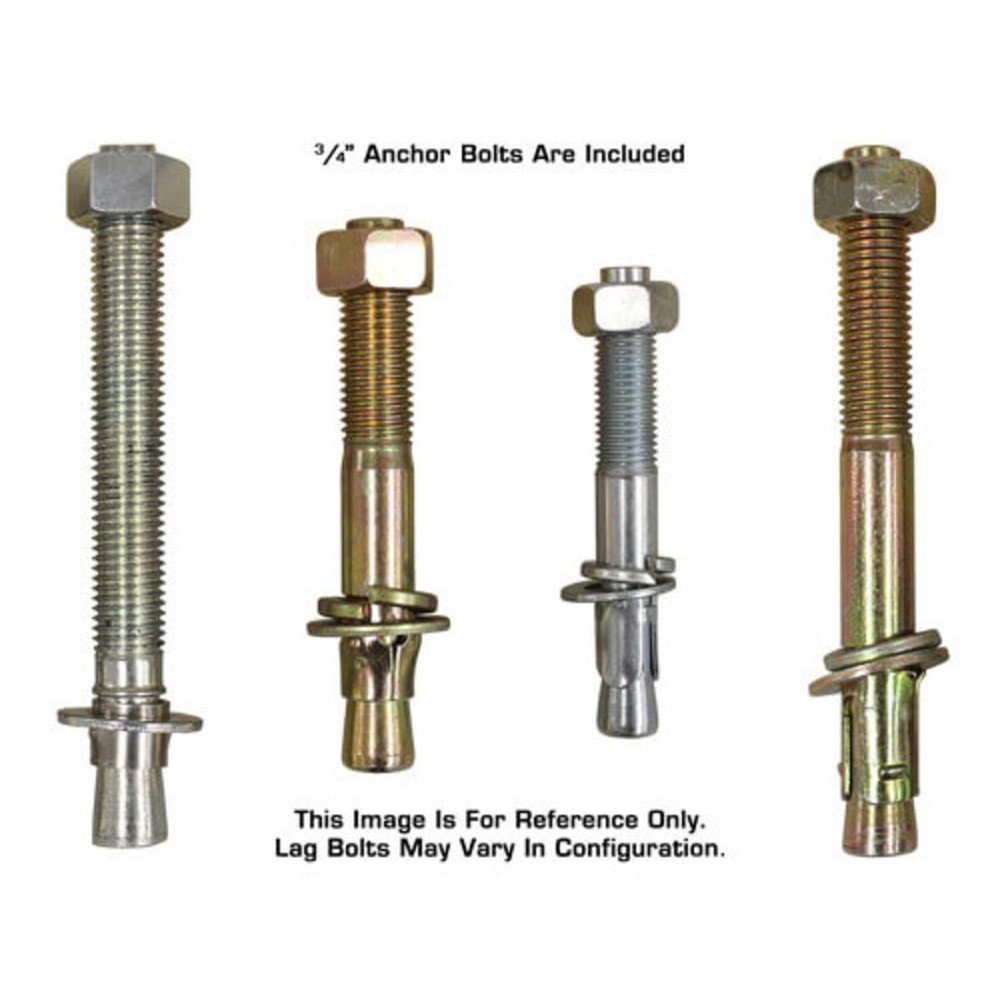 Atlas BP12000X Commercial Grade Baseplate 12,000 lb. Capacity 2-Post Lift - Image 10