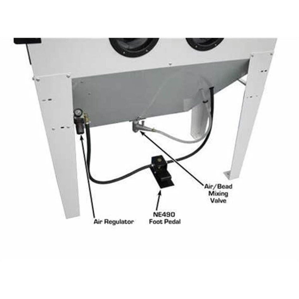Atlas SBC420 Standard Sandblast Cabinet with Vacuum - Image 4