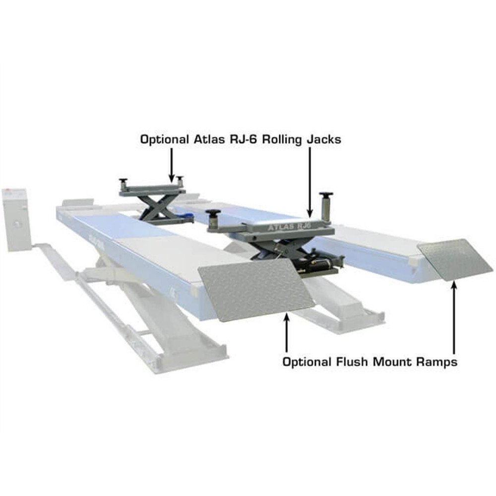 Atlas 12ASL 12,000 lb. Capacity Alignment Scissor Lift - Image 9