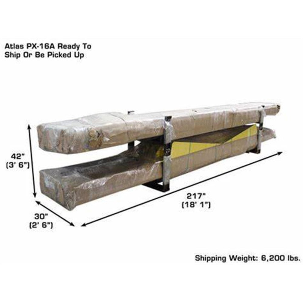 Atlas PX16A Scissor Alignment Lift and RJ8 Rolling Jacks Combo - Image 9
