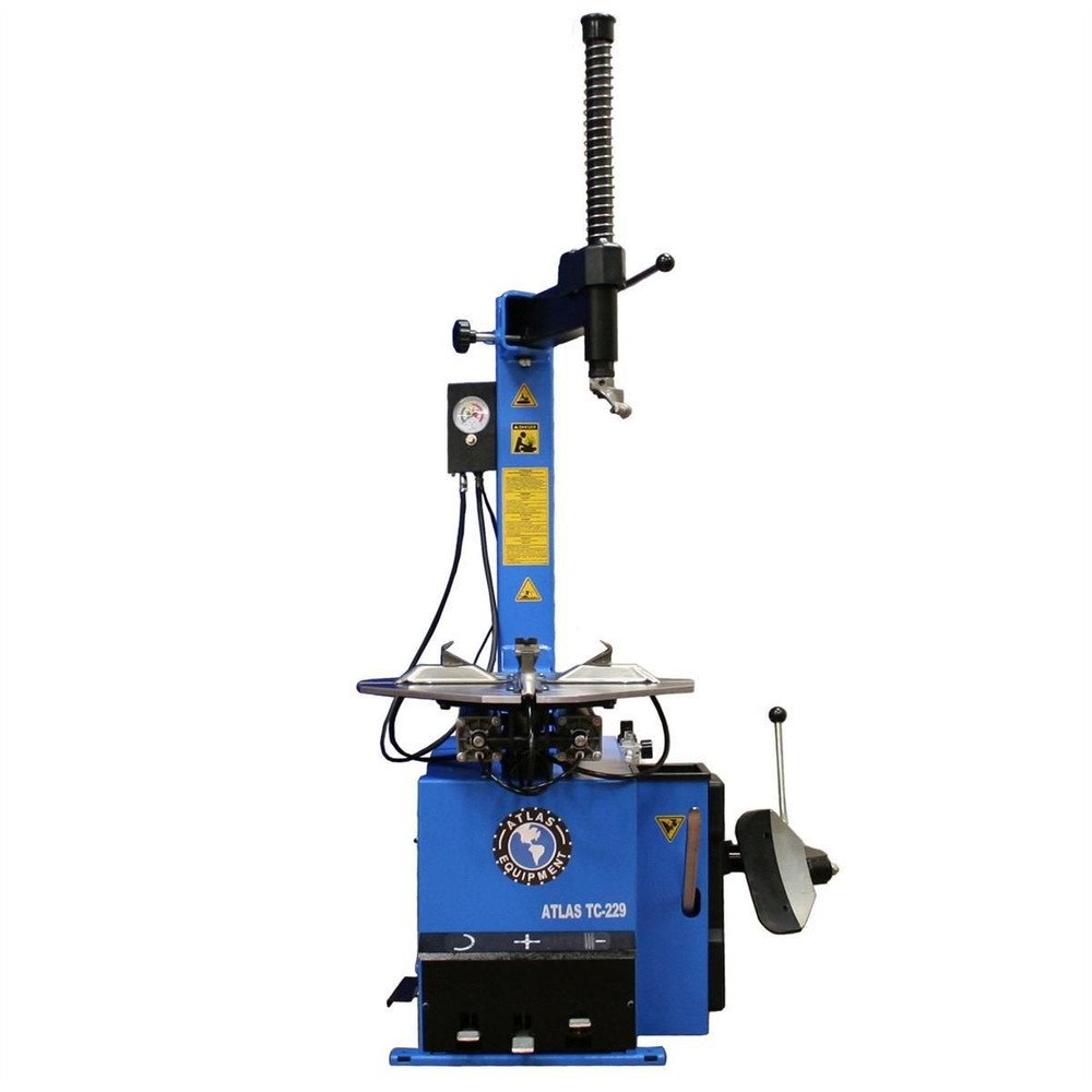 Atlas TC229 Rim Clamp Tire Changer with Beadblaster