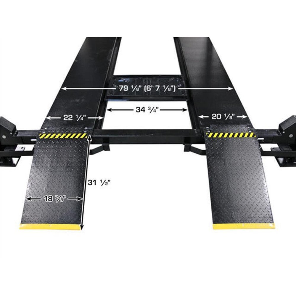 Atlas Apex 9 ALI Certified 9,000 lb. Capacity 4-Post Lift - Image 13