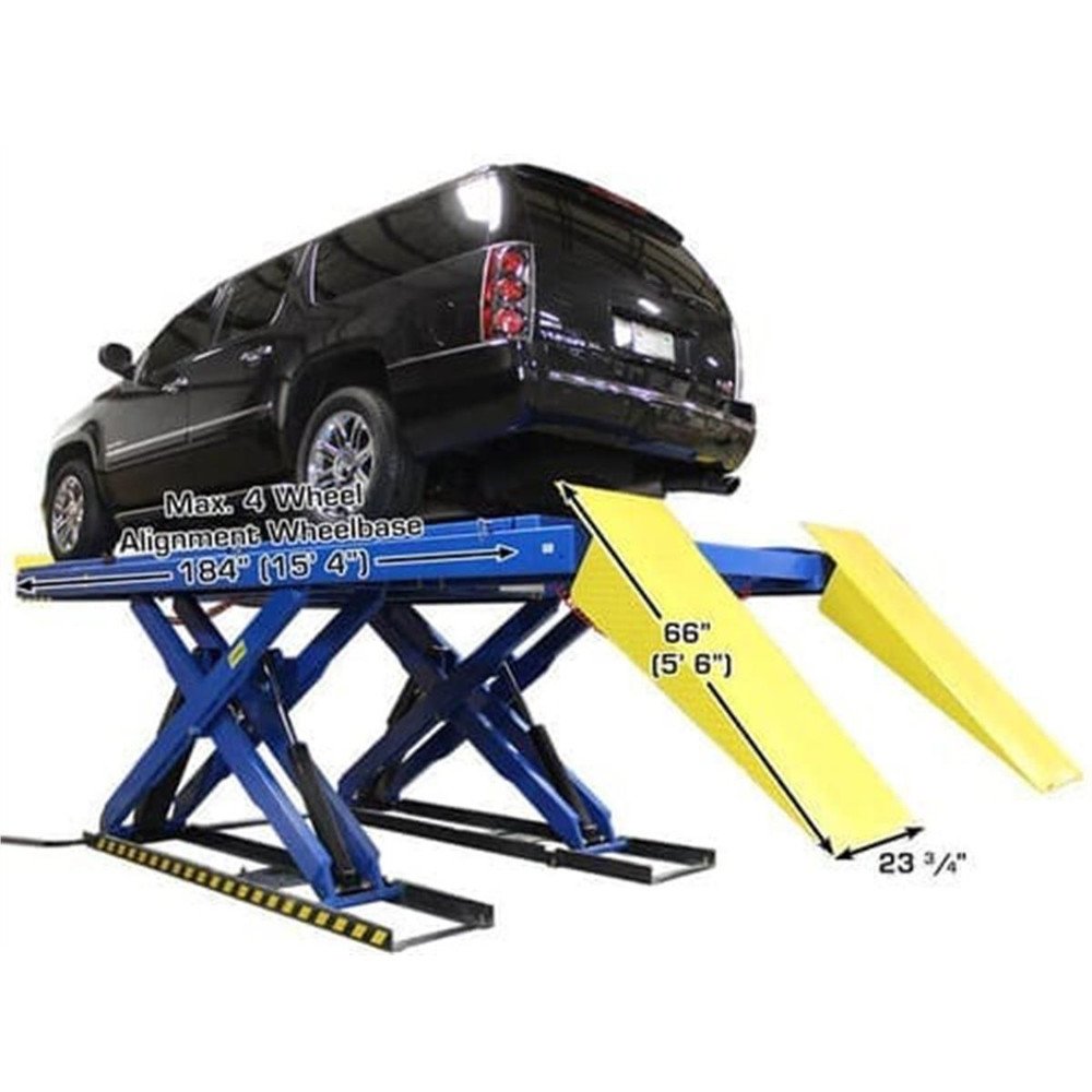 Atlas PX16A 16,000 lb. Alignment Scissor Lift w/ Turntables - Image 9