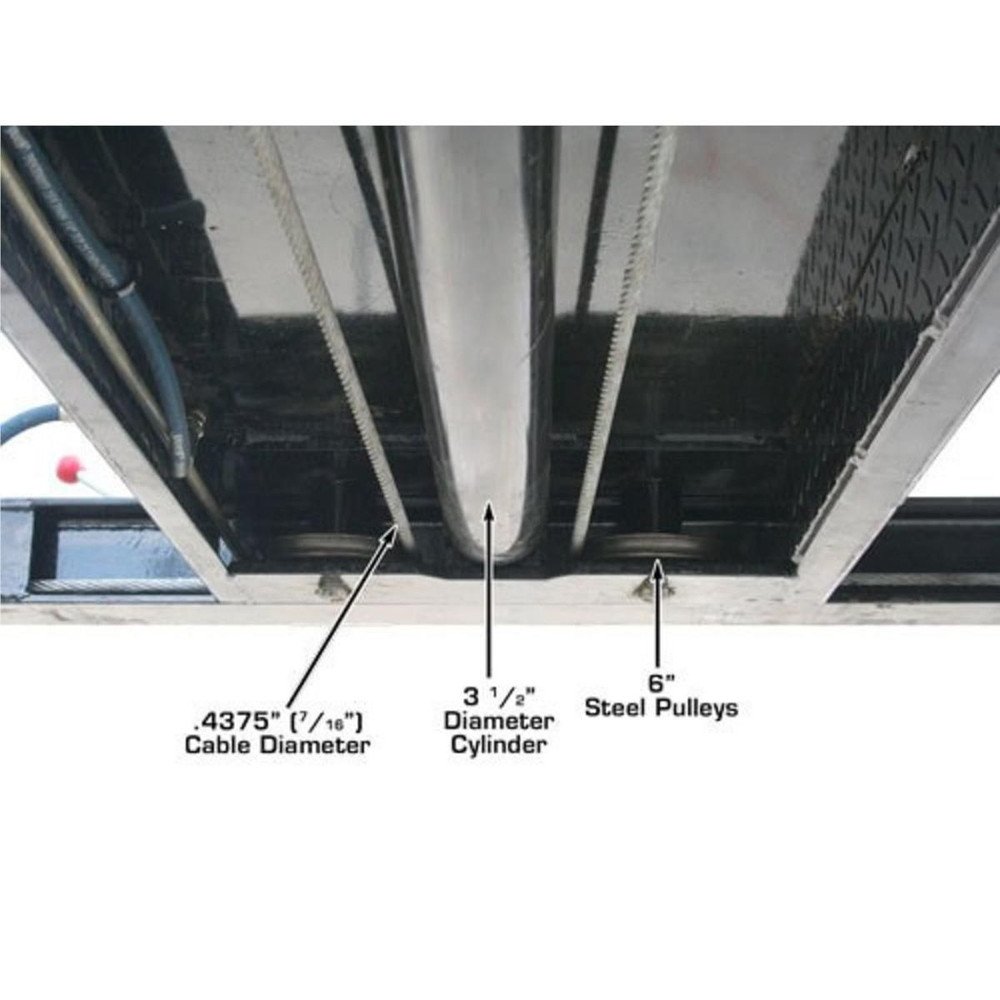 Atlas PRO9000 4 Post Lift + RJ6 Rolling Jacks Combo - Image 17