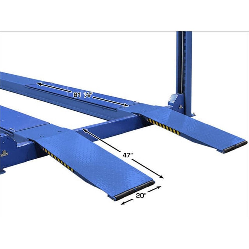 Atlas Platinum PVL14OF-EXT ALI Certified Open Front Alignment 14,000 lb. 4-Post Lift - Image 13