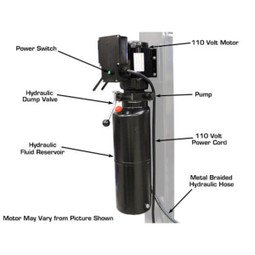 Atlas Garage PRO8000EXT-L Extra Tall/Extra Long Portable Hobbyist 8,000 lb. Capacity 4-Post Lift - Image 24