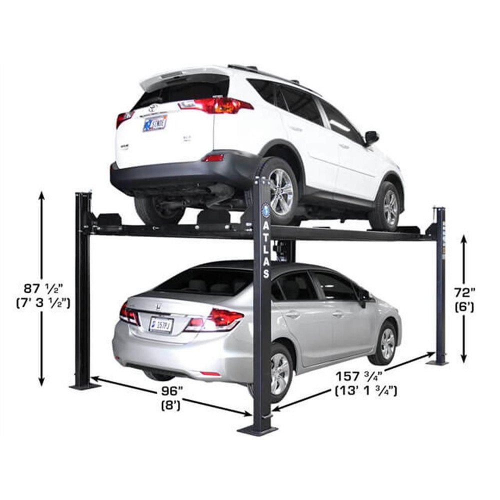 Atlas Apex 8 ALI Certified Hobbyist 8,000 lb. Capacity 4-Post Lift - Image 14