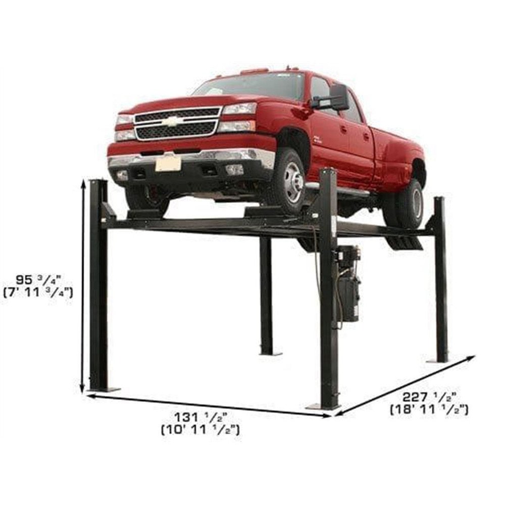 Atlas PRO9000 4 Post Lift + RJ35 Sliding Jacks Combo - Image 21