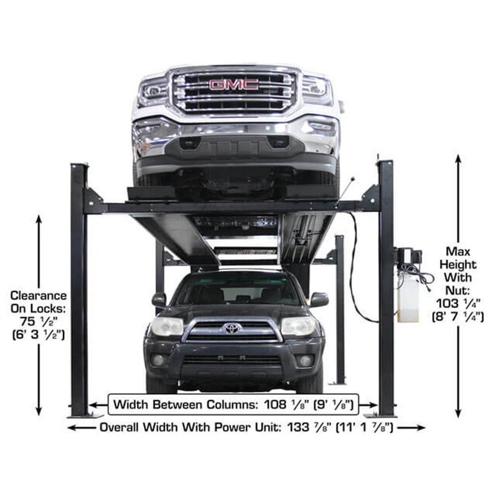 Atlas Apex 9 ALI Certified 9,000 lb. Capacity 4-Post Lift - Image 18