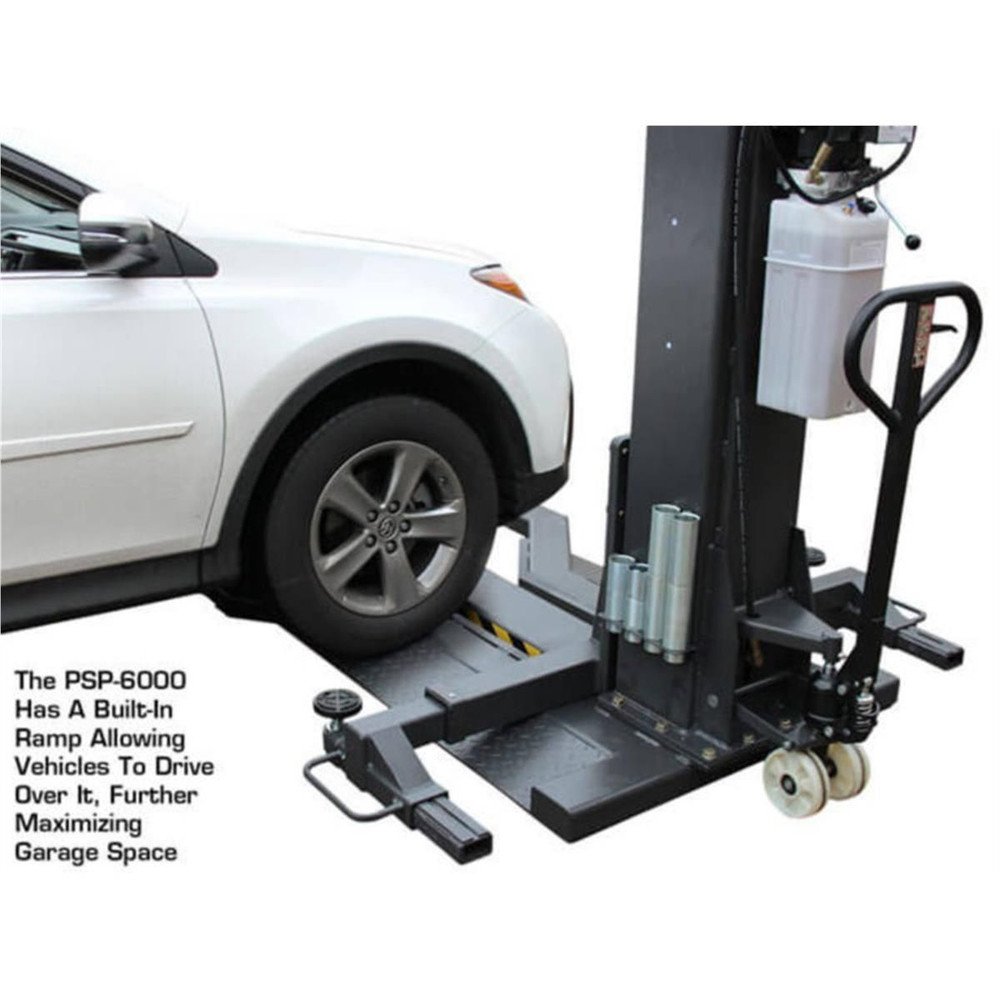 Atlas PSP-6000 6,000 lb. Capacity Portable Single Post Lift - Image 9